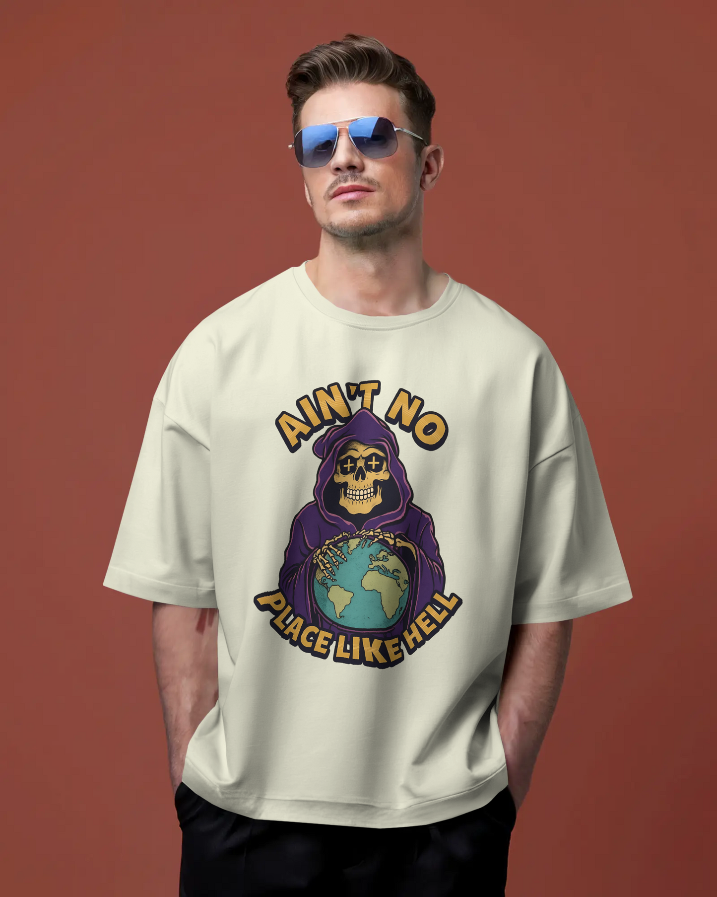 Ain’t No Place Like Hell Tee – The Reaper Runs This World